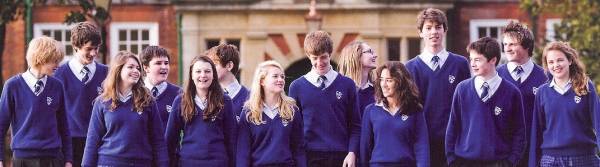 (Foto eines britischen Internats)